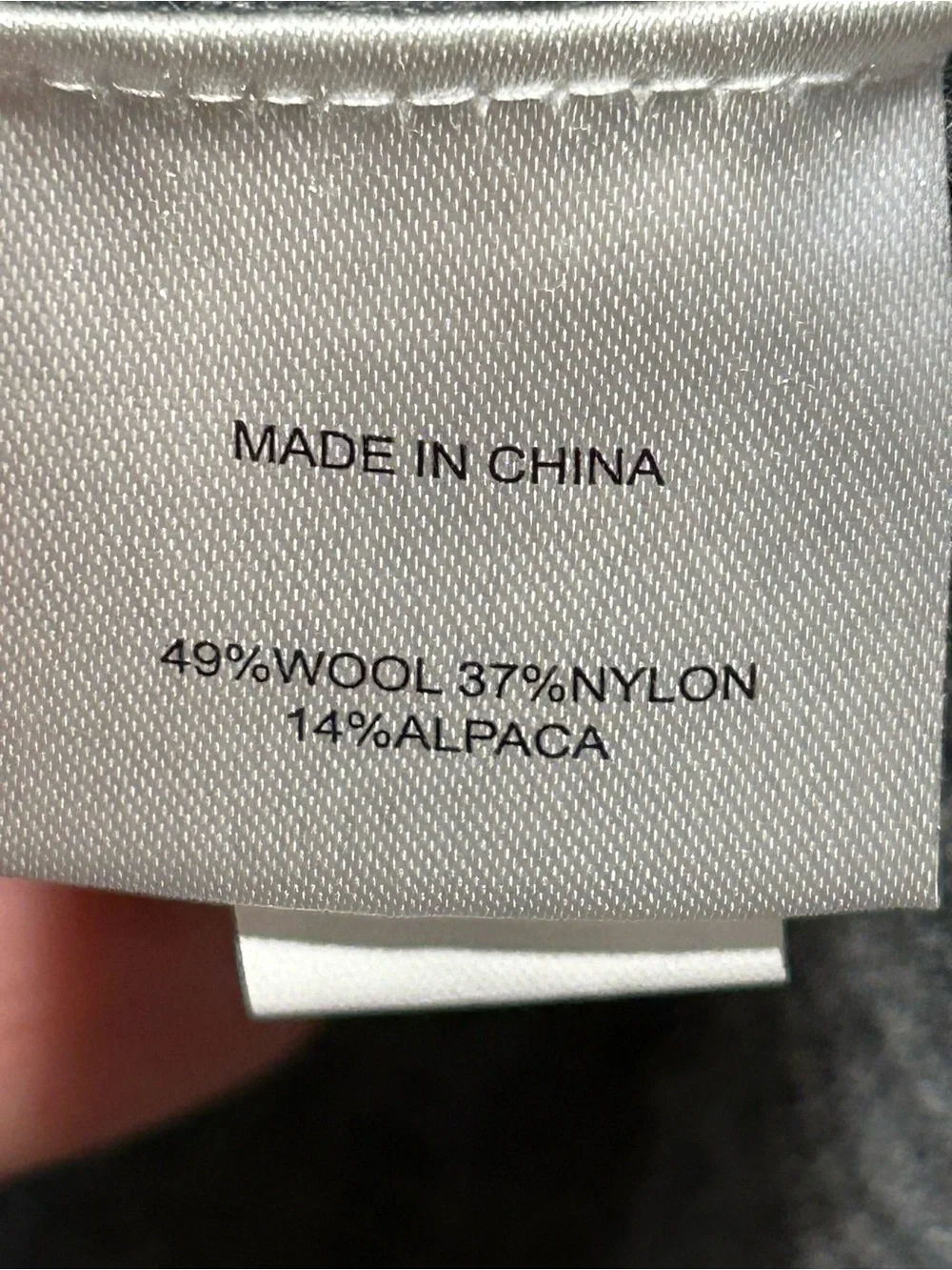 Quince wool alpaca
